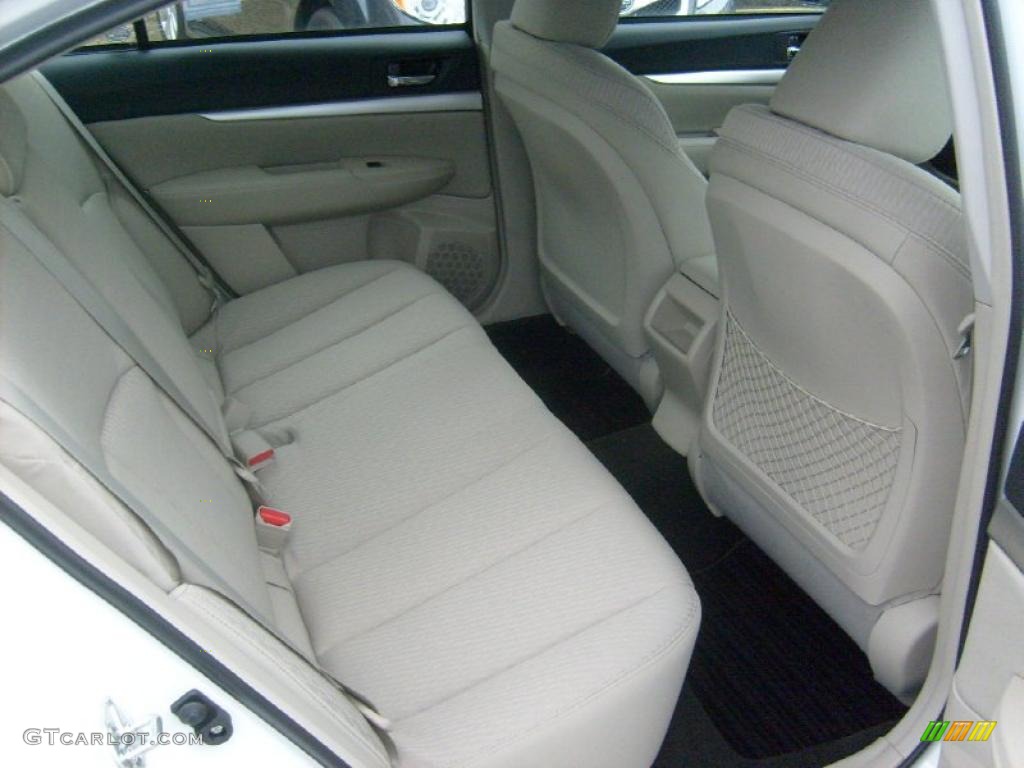 Warm Ivory Interior 2011 Subaru Legacy 2.5i Premium Photo #48288757