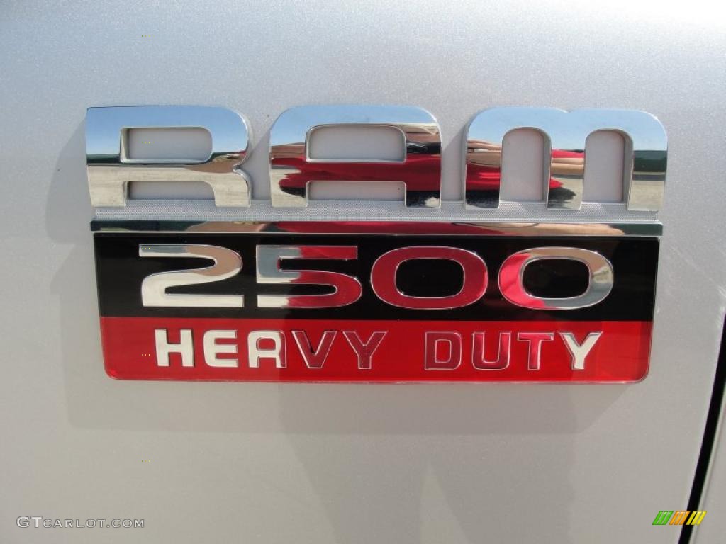 2008 Ram 2500 Lone Star Edition Quad Cab 4x4 - Bright Silver Metallic / Medium Slate Gray photo #20