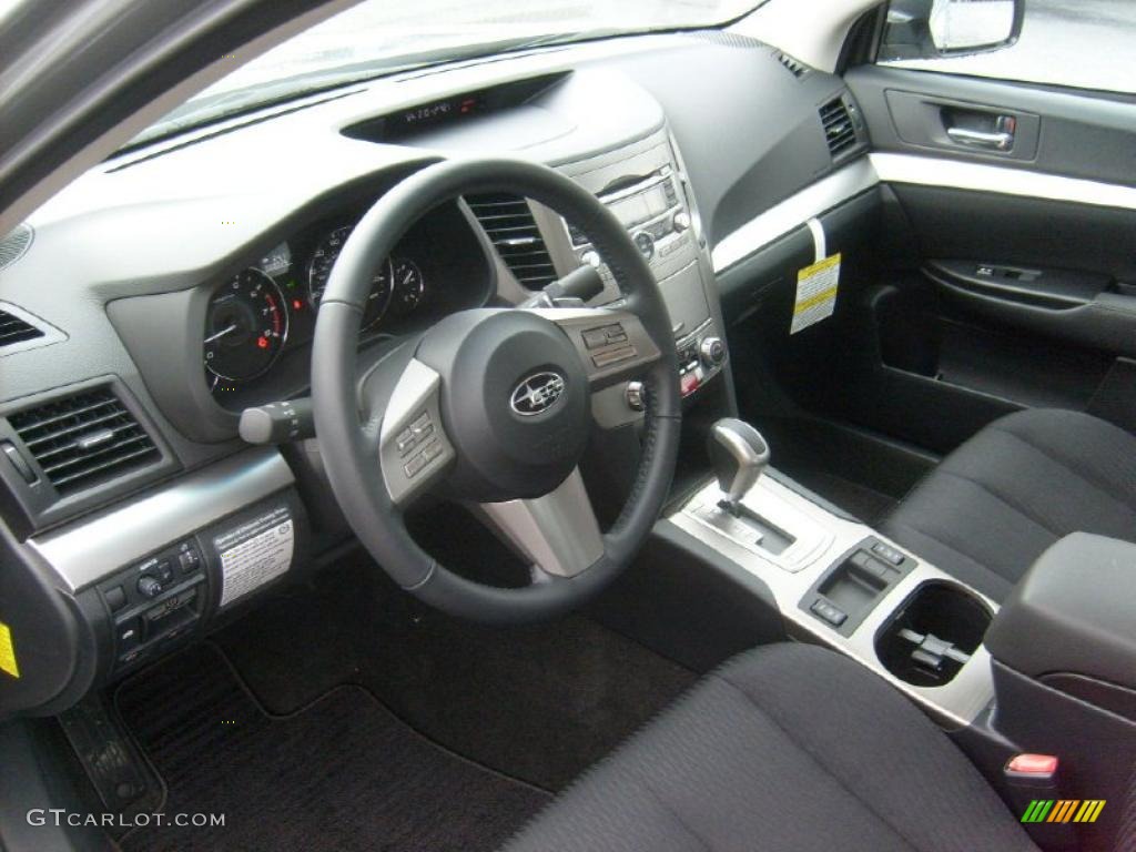 Off-Black Interior 2011 Subaru Legacy 2.5i Premium Photo #48288985