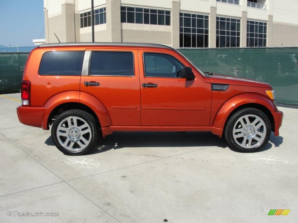 Sunburst Orange Pearl 2008 Dodge Nitro R/T Exterior Photo #48289315