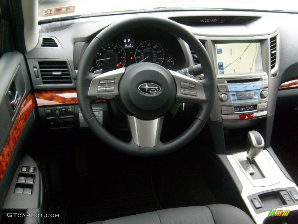 2011 Subaru Legacy 2.5i Limited Off-Black Dashboard Photo #48289351