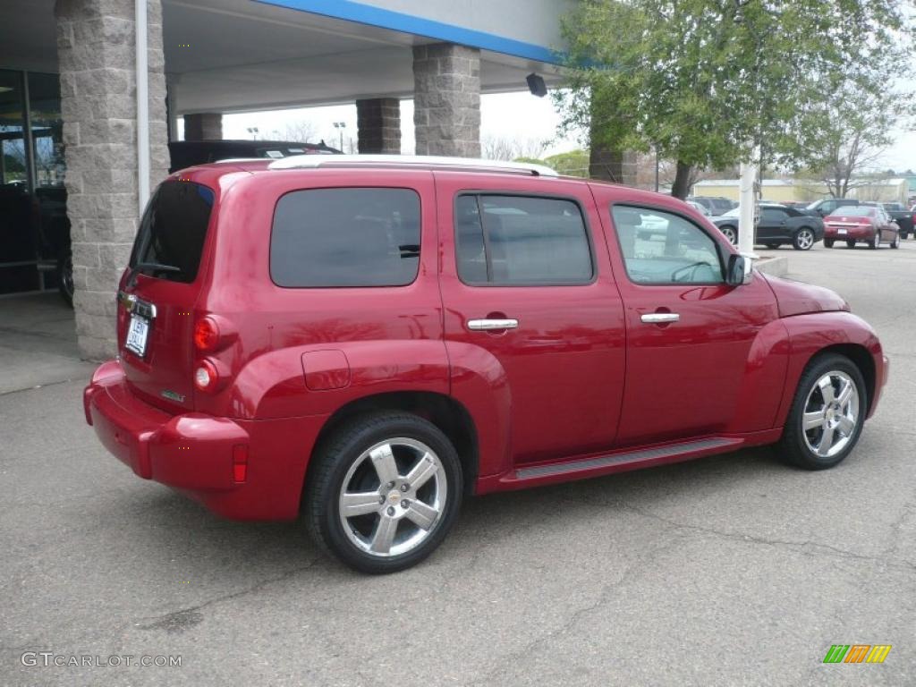 2011 HHR LT - Crystal Red Metallic Tintcoat / Gray photo #6