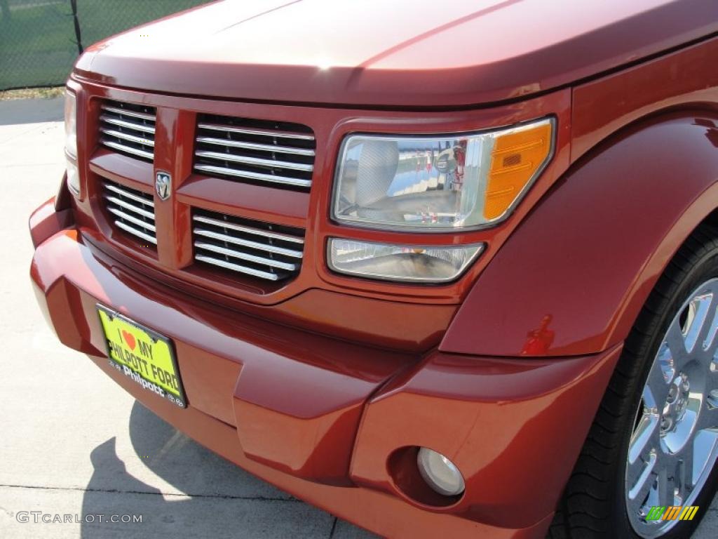 2008 Nitro R/T - Sunburst Orange Pearl / Dark Slate Gray/Orange photo #12
