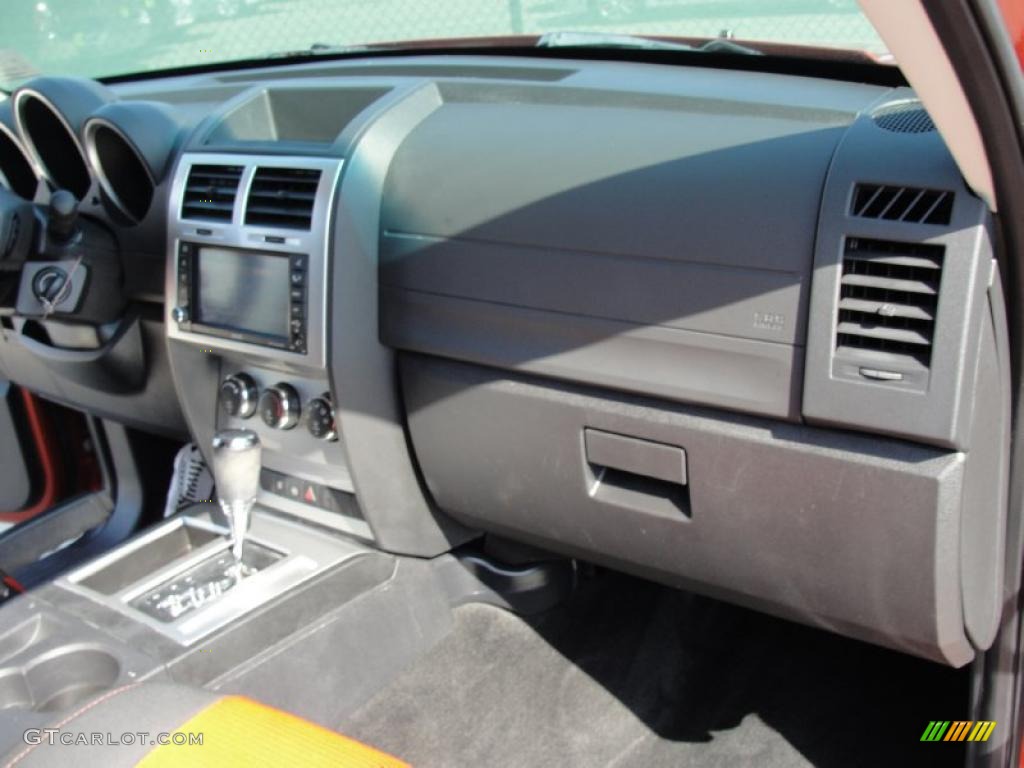 2008 Nitro R/T - Sunburst Orange Pearl / Dark Slate Gray/Orange photo #29