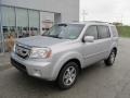 Alabaster Silver Metallic 2010 Honda Pilot Touring 4WD Exterior