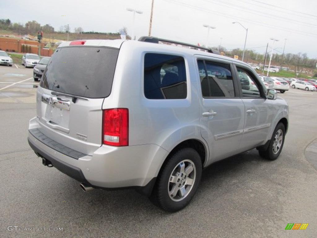Alabaster Silver Metallic 2010 Honda Pilot Touring 4WD Exterior Photo #48290101