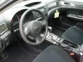 2011 Subaru Impreza Carbon Black Interior Prime Interior Photo