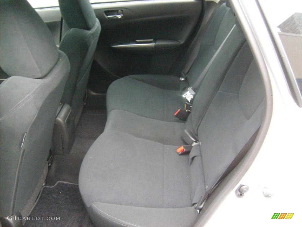 Carbon Black Interior 2011 Subaru Impreza 2.5i Premium Wagon Photo #48290602