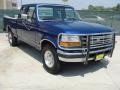 1997 Royal Blue Metallic Ford F250 XLT Extended Cab  photo #1