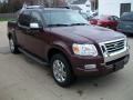 Dark Cherry Metallic 2007 Ford Explorer Sport Trac Limited 4x4 Exterior