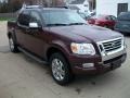 2007 Dark Cherry Metallic Ford Explorer Sport Trac Limited 4x4  photo #3