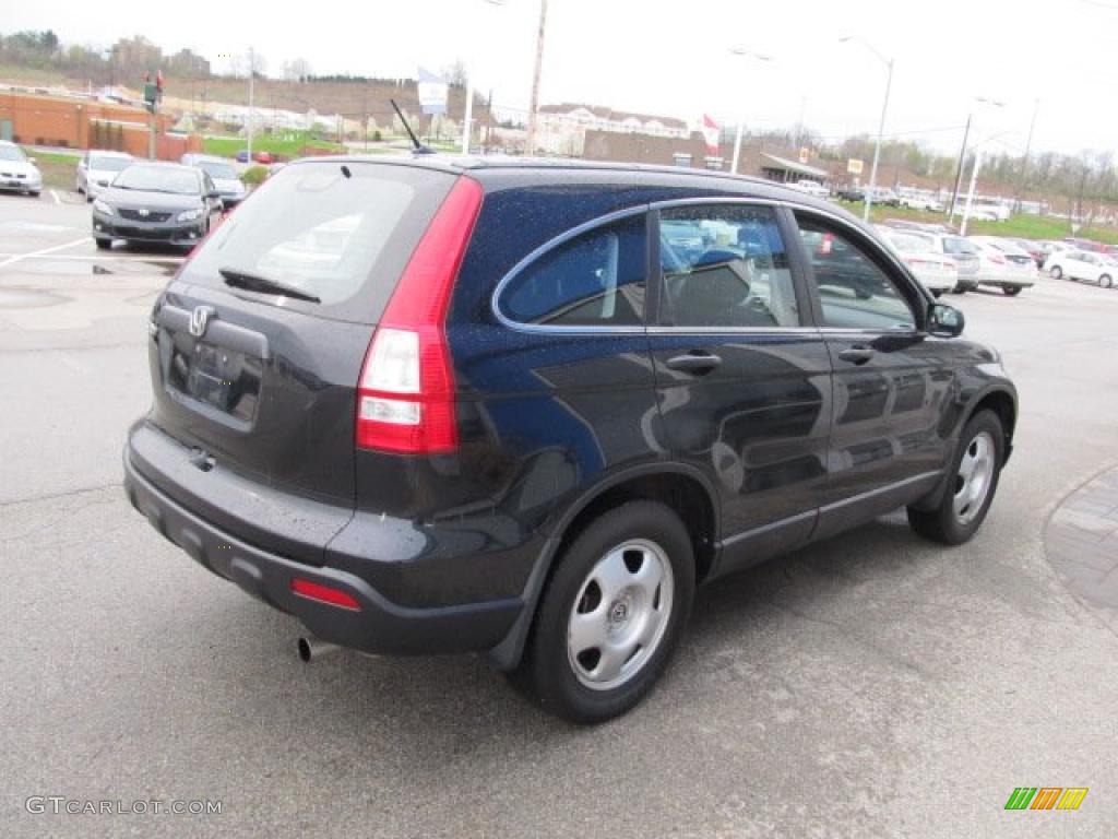 2008 CR-V LX - Nighthawk Black Pearl / Black photo #7