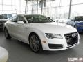 2012 Ibis White Audi A7 3.0T quattro Premium  photo #1