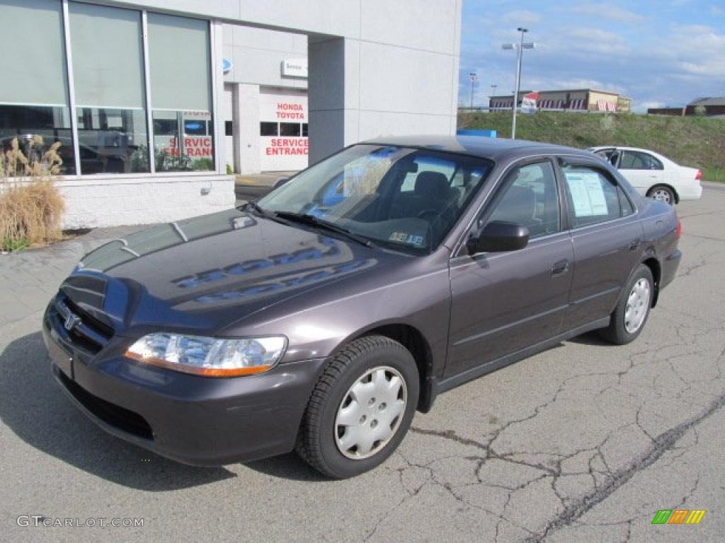 1999 Accord LX Sedan - Raisin Pearl / Gray photo #2