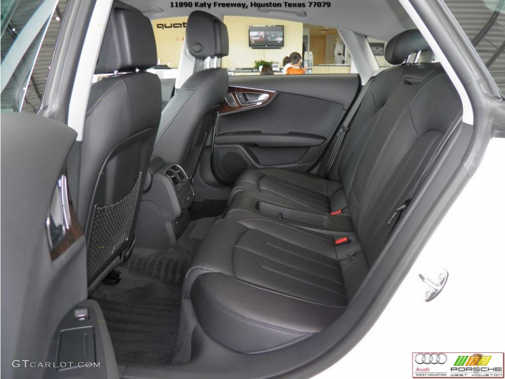 2012 A7 3.0T quattro Premium - Ibis White / Black photo #5
