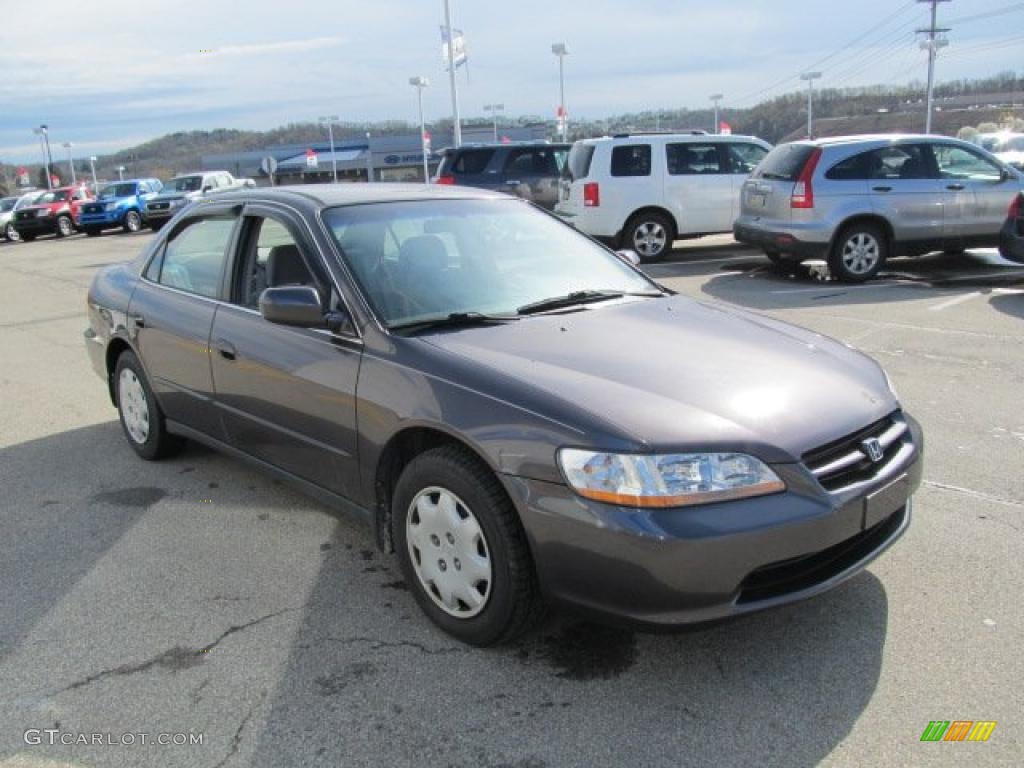 1999 Accord LX Sedan - Raisin Pearl / Gray photo #9