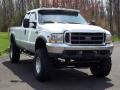 Oxford White 2002 Ford F250 Super Duty XLT SuperCab 4x4 Exterior