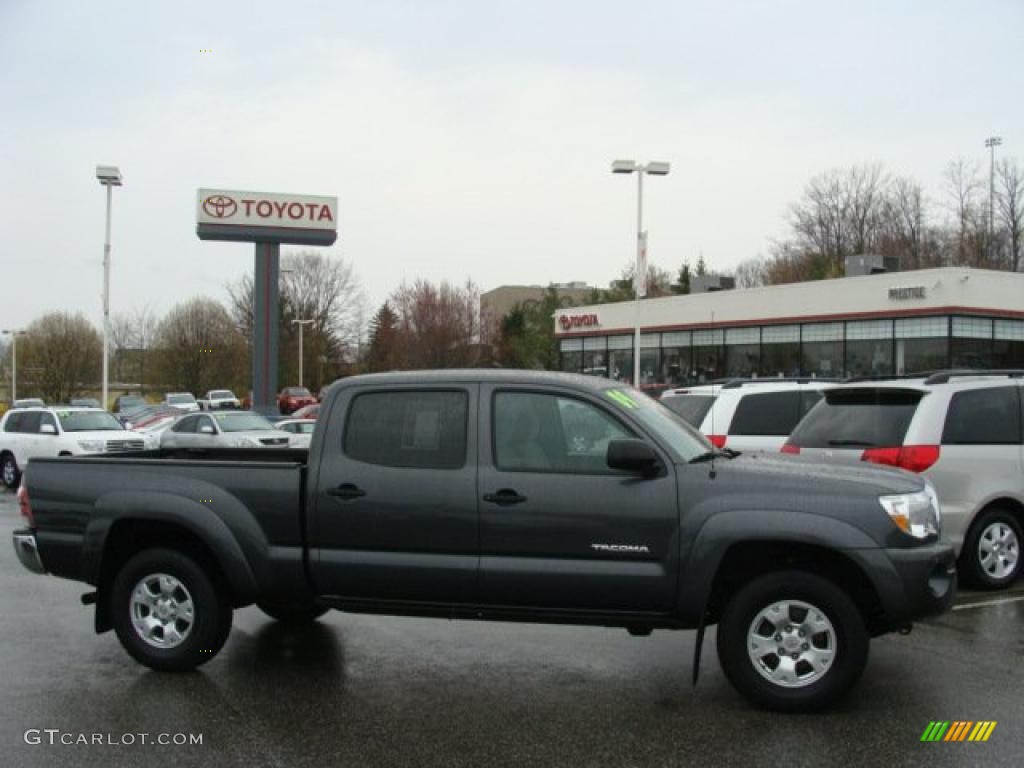 2009 Tacoma V6 SR5 Double Cab 4x4 - Magnetic Gray Metallic / Graphite Gray photo #1