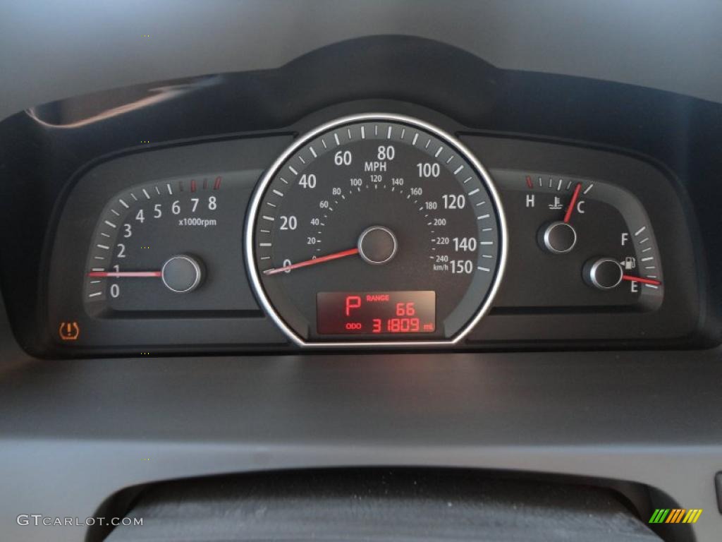 2009 Kia Borrego EX V6 Gauges Photo #48293767