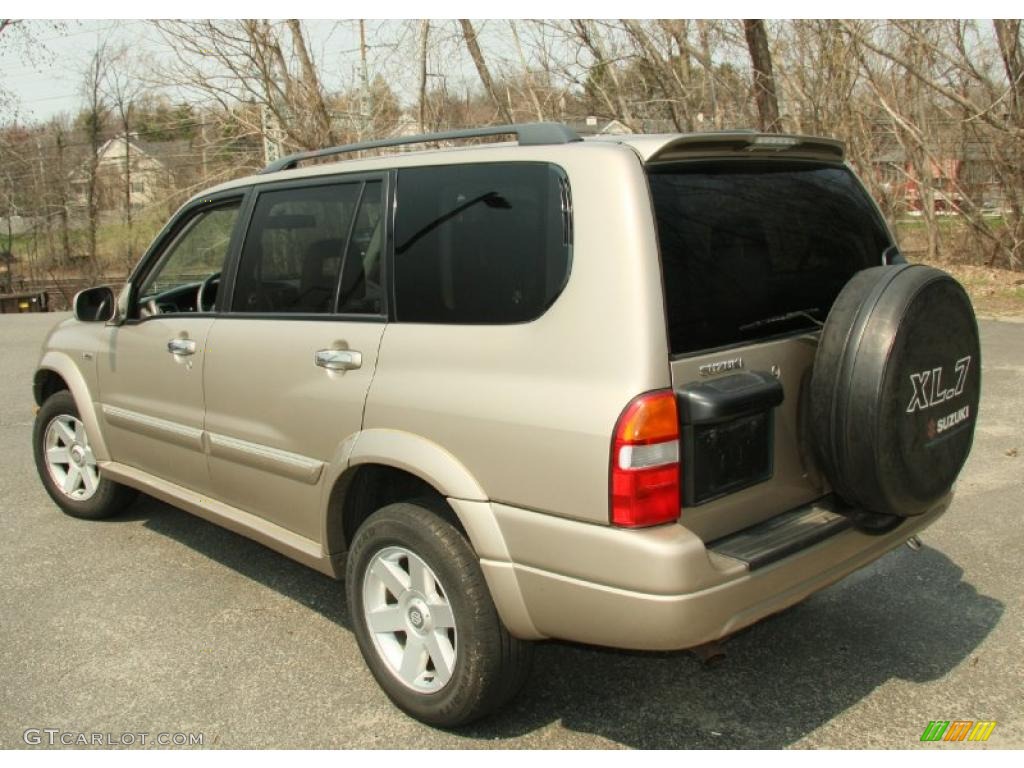Cool Beige Metallic 2002 Suzuki XL7 4x4 Exterior Photo #48293809