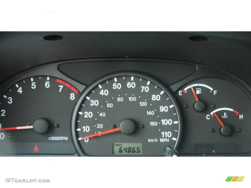 2002 Suzuki XL7 4x4 Gauges Photo #48293992