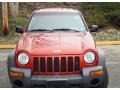 2002 Salsa Red Pearlcoat Jeep Liberty Sport 4x4  photo #2