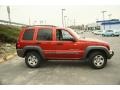 2002 Salsa Red Pearlcoat Jeep Liberty Sport 4x4  photo #4