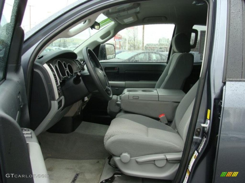 2010 Tundra Double Cab - Slate Gray Metallic / Graphite Gray photo #7