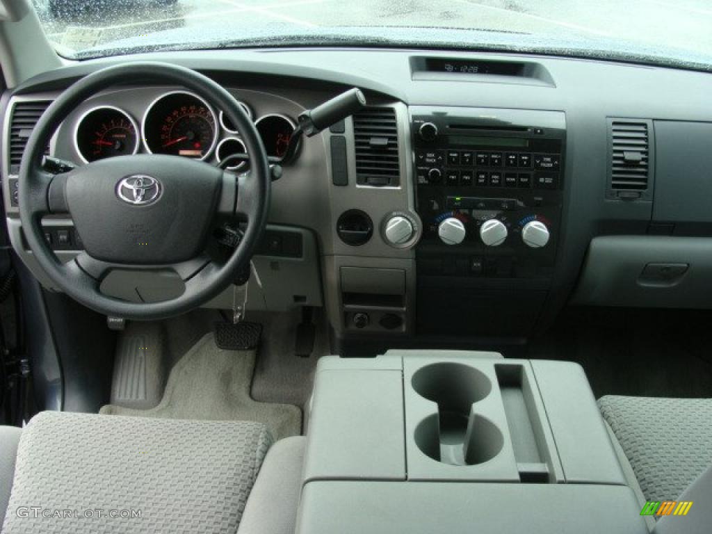 2010 Tundra Double Cab - Slate Gray Metallic / Graphite Gray photo #9