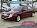 2007 Merlot Metallic Ford Fusion SE  photo #1