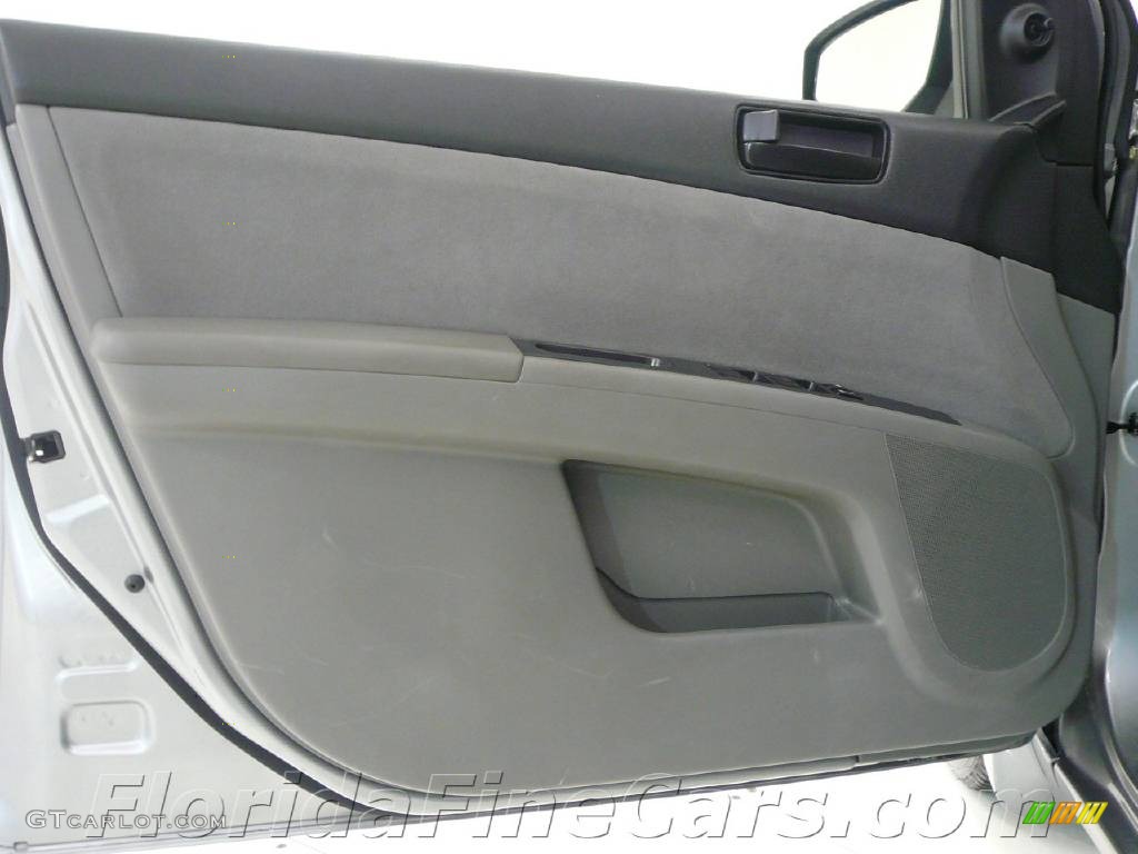 2008 Sentra 2.0 S - Magnetic Gray / Charcoal/Steel photo #11