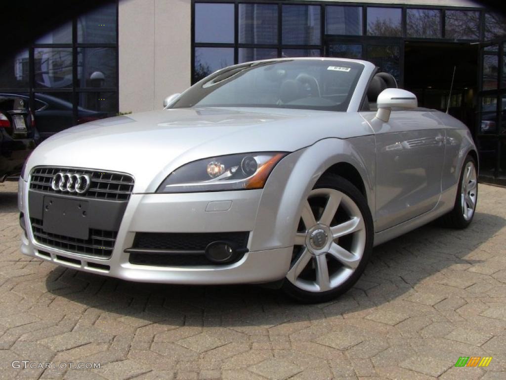 Ice Silver Metallic 2008 Audi TT 2.0T Roadster Exterior Photo #48294586