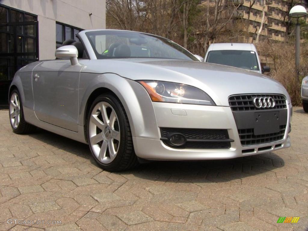 Ice Silver Metallic 2008 Audi TT 2.0T Roadster Exterior Photo #48294658