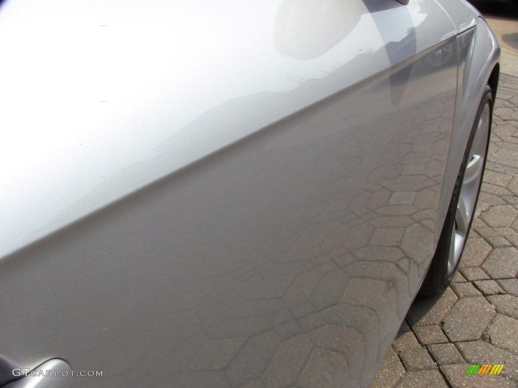 2008 TT 2.0T Roadster - Ice Silver Metallic / Black photo #9