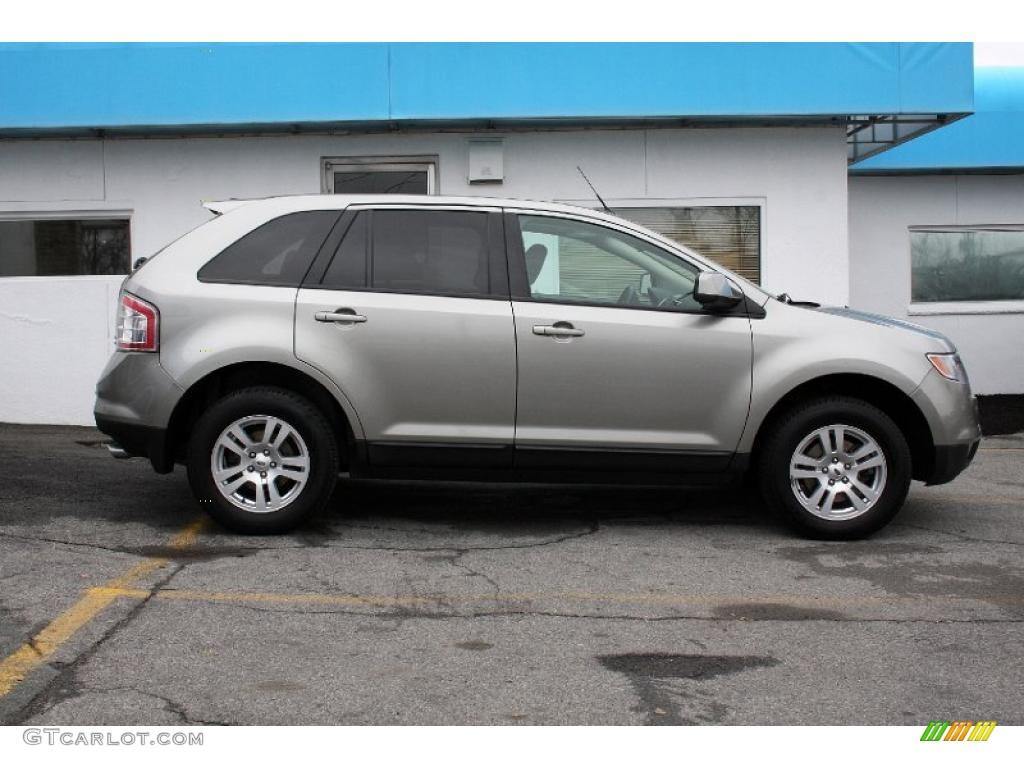 2008 Edge SEL AWD - Vapor Silver Metallic / Charcoal photo #2