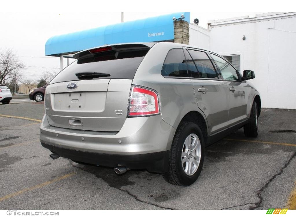 2008 Edge SEL AWD - Vapor Silver Metallic / Charcoal photo #3