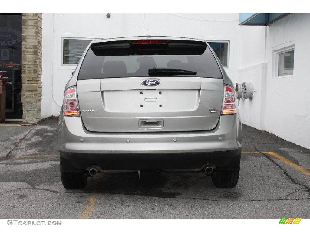 2008 Edge SEL AWD - Vapor Silver Metallic / Charcoal photo #4