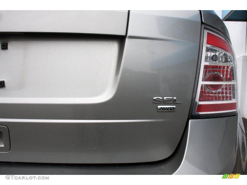 2008 Edge SEL AWD - Vapor Silver Metallic / Charcoal photo #5