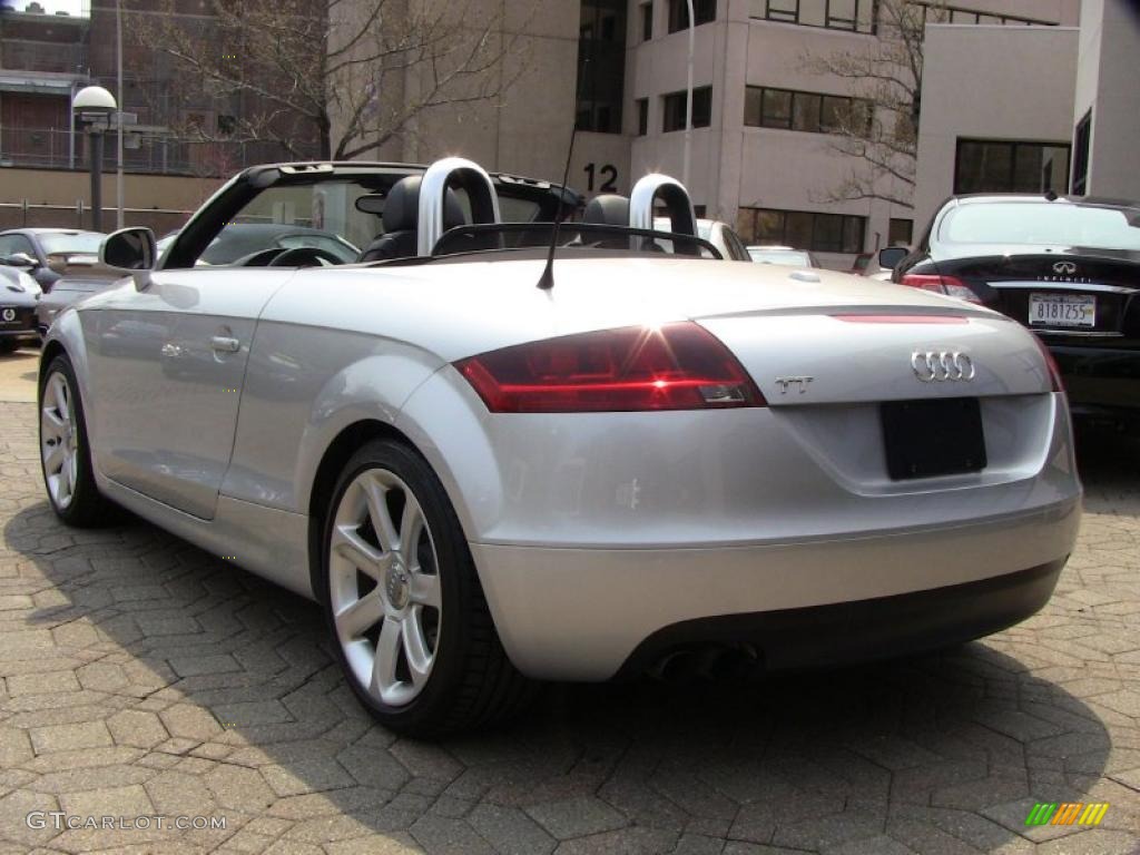 Ice Silver Metallic 2008 Audi TT 2.0T Roadster Exterior Photo #48294814