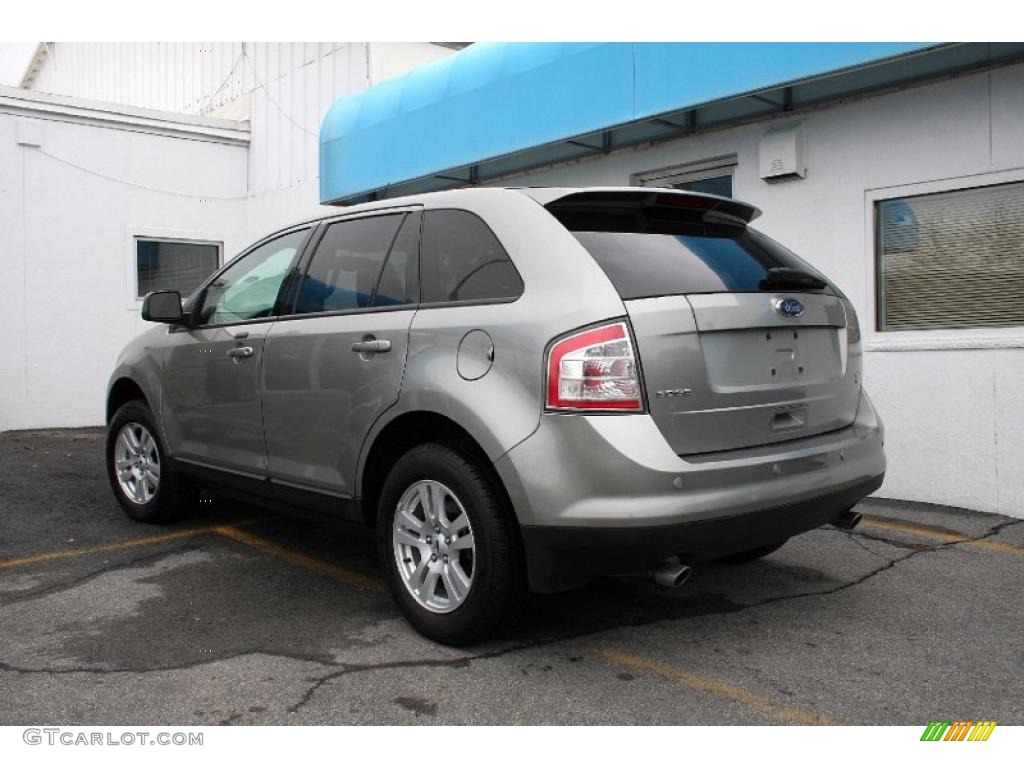 2008 Edge SEL AWD - Vapor Silver Metallic / Charcoal photo #6