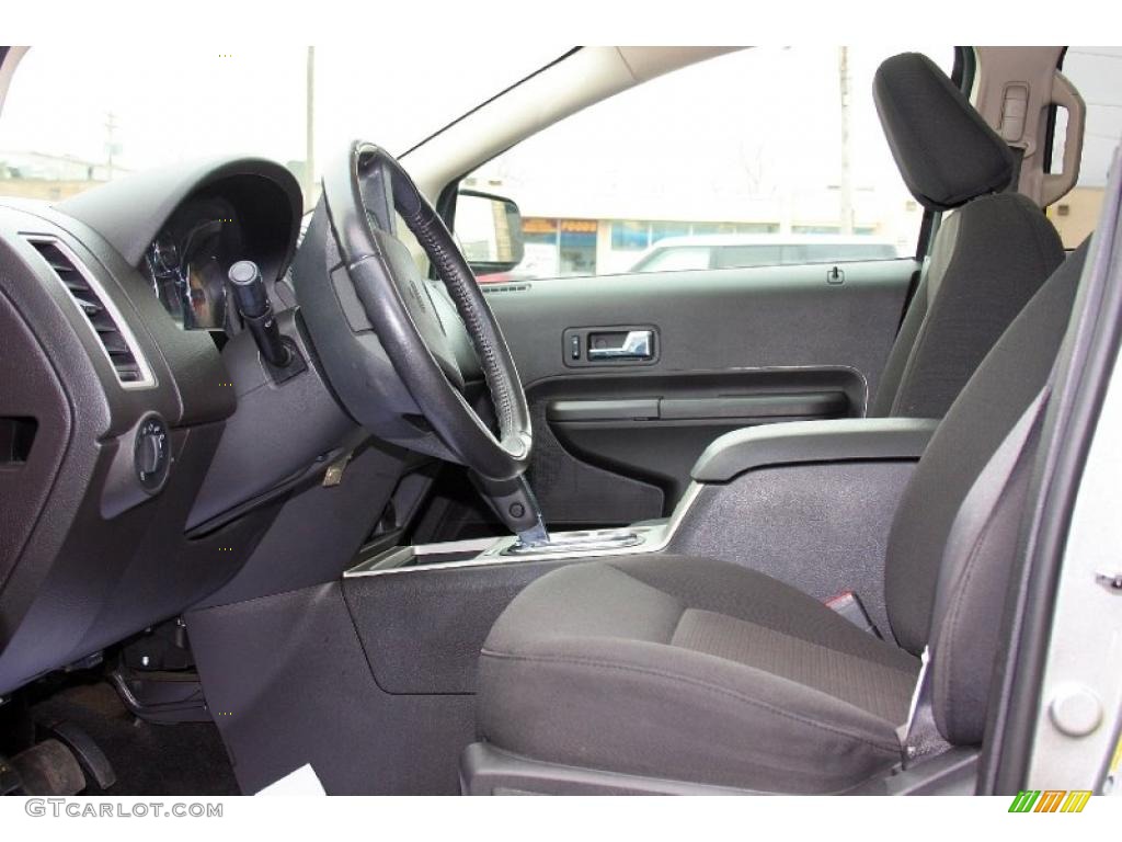 2008 Edge SEL AWD - Vapor Silver Metallic / Charcoal photo #12