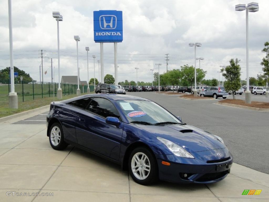2005 Celica GT-S - Carbon Blue / Black photo #2