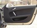 Black 2008 Audi TT 2.0T Roadster Door Panel