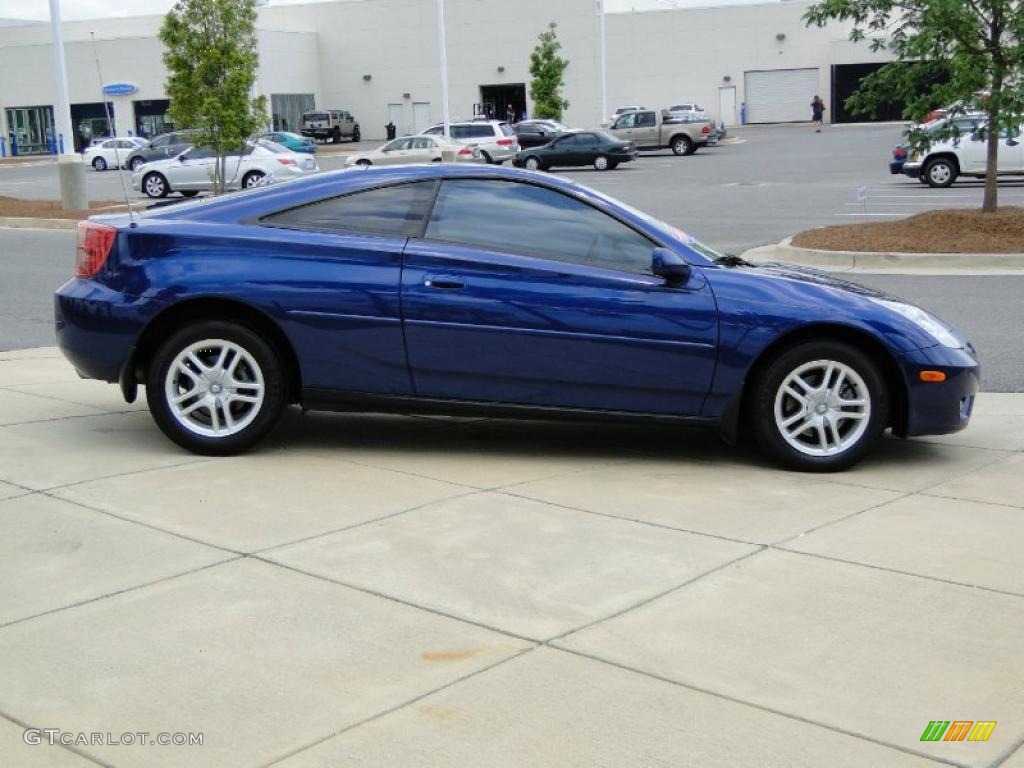 2005 Celica GT-S - Carbon Blue / Black photo #4