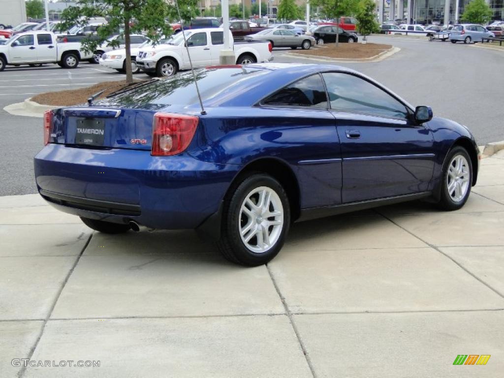 2005 Celica GT-S - Carbon Blue / Black photo #5