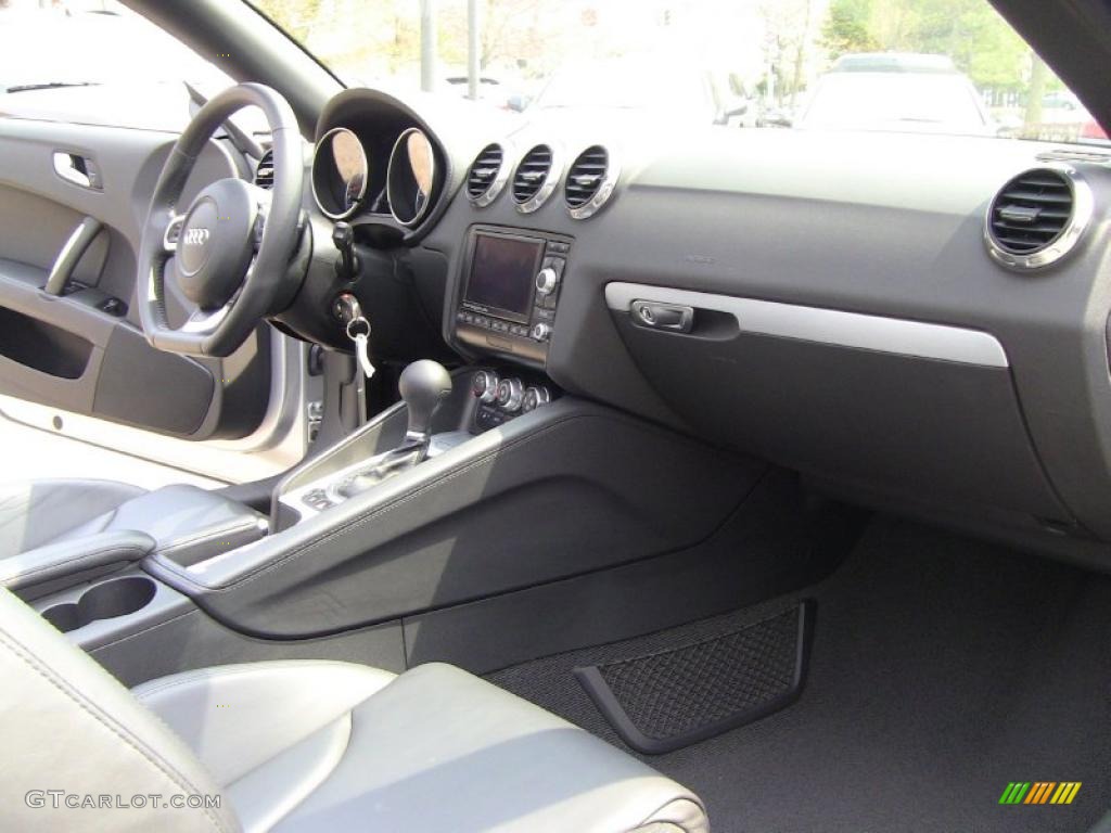2008 Audi TT 2.0T Roadster Black Dashboard Photo #48295069