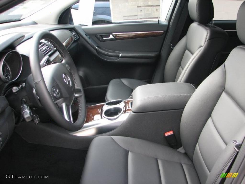 Black Interior 2011 Mercedes-Benz R 350 4Matic Photo #48295072