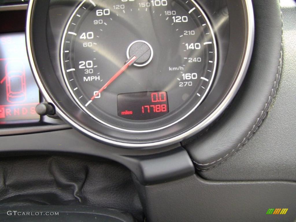 2008 TT 2.0T Roadster - Ice Silver Metallic / Black photo #40