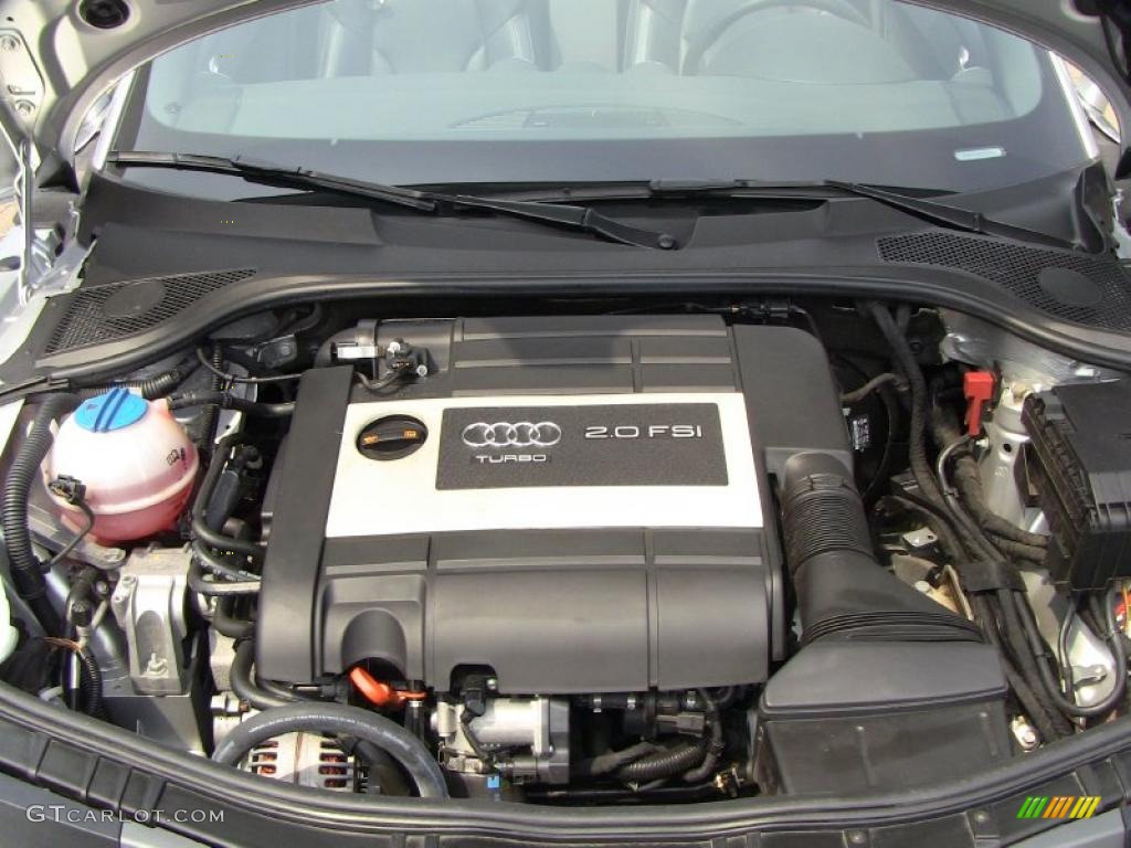 2008 Audi TT 2.0T Roadster 2.0 Liter FSI Turbocharged DOHC 16-Valve VVT 4 Cylinder Engine Photo #48295204
