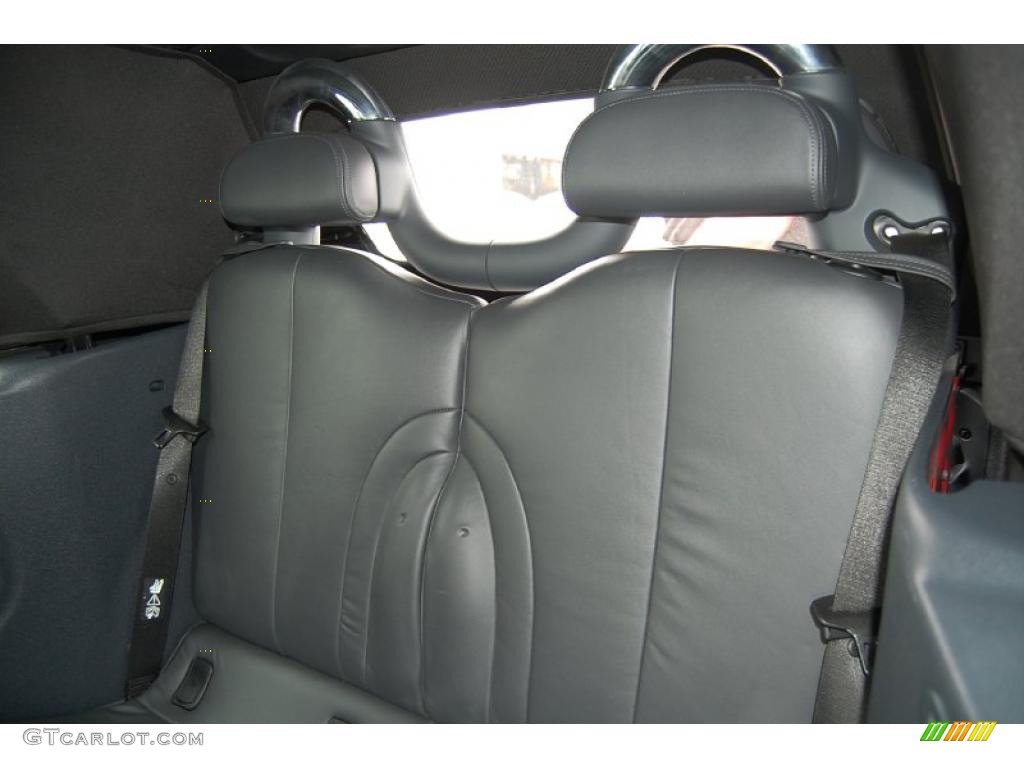 Panther Black Interior 2005 Mini Cooper S Convertible Photo #48296215
